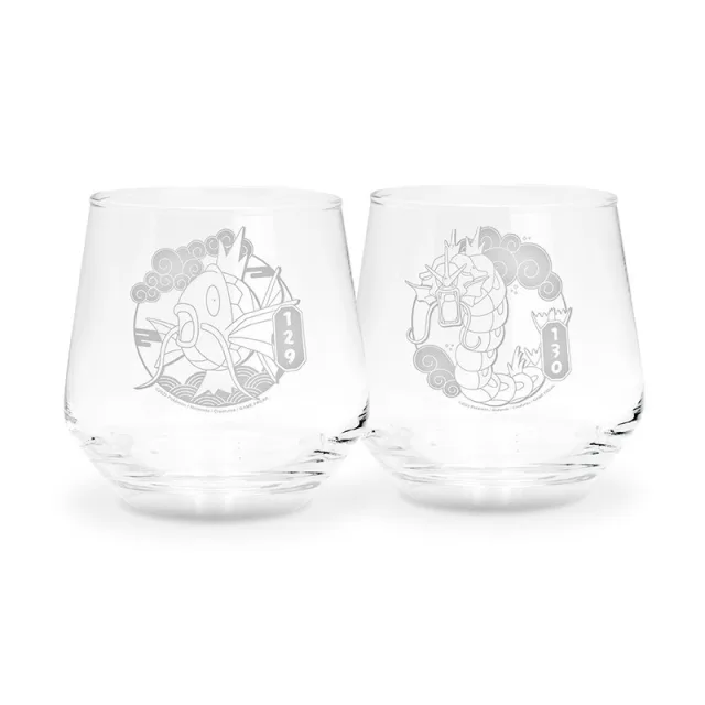 ABYstyle - Pack de 2 Verres - Magicarpe & Léviator - Pokemon