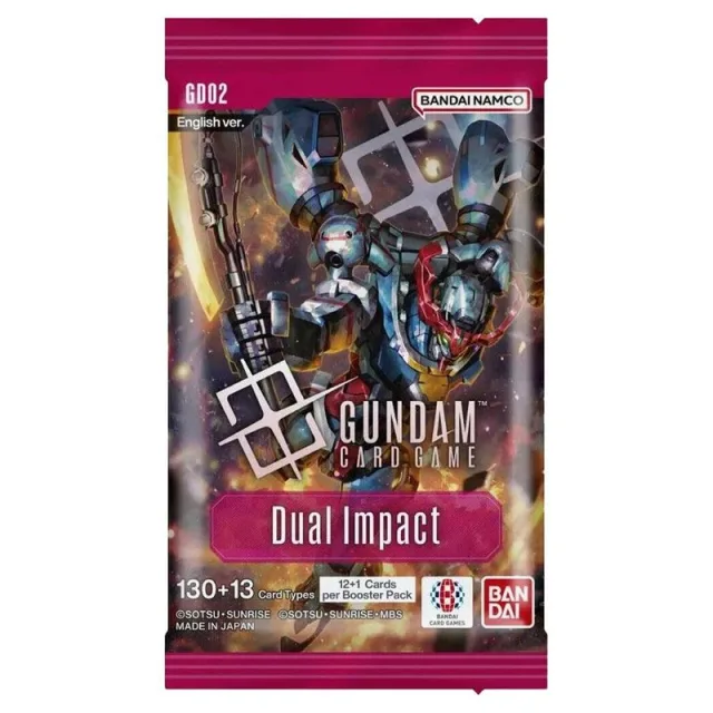 Gundam Card Game - GD02 Dual Impact - Booster à l'unité