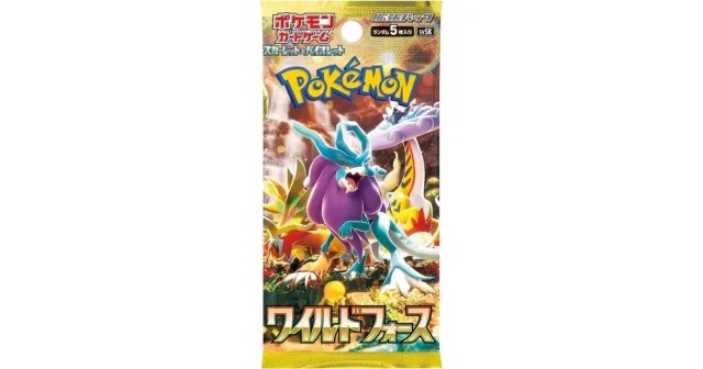 Pokémon – Booster à l’unité – SV5K wild force JAP