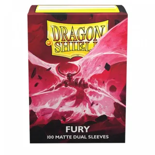 Dragon Shield - Standard Sleeves - Fury "Alaric, Crimson King" (100 Sleeves)
