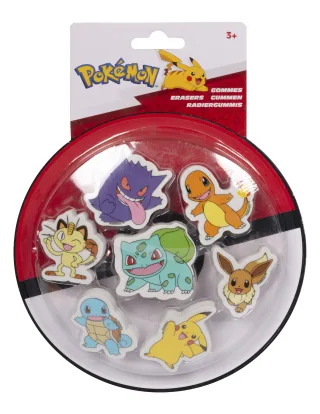 Gommes - Set Pokémon