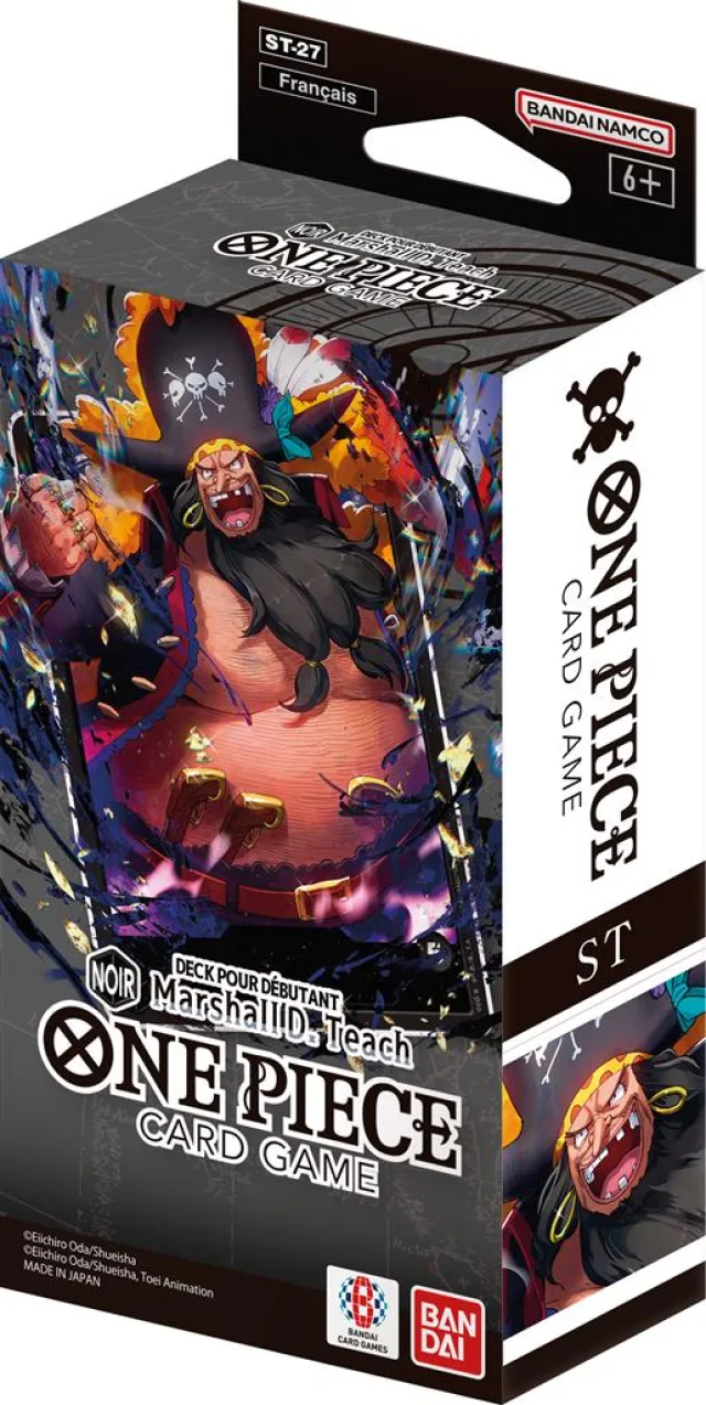 One Piece TCG - Deck pour débutant - Marshall D Teach - FR