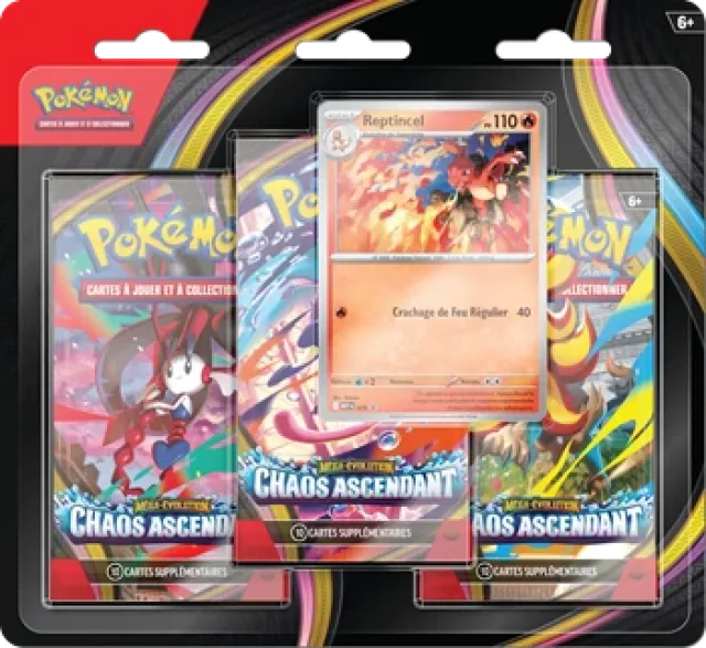 Pokémon - ME04 Chaos Ascendant - Tripack